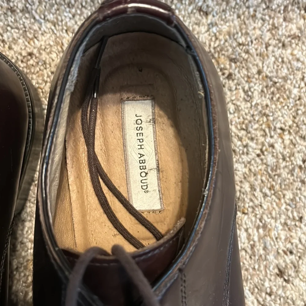Joseph Abboud | Men’s Genuine Leather Oxford Dress Shoes, Brown, 9‎